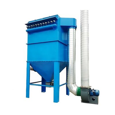 木製セメント工場のパルス吹き粉塵収集機 粉塵収集 3kw 炭素鋼