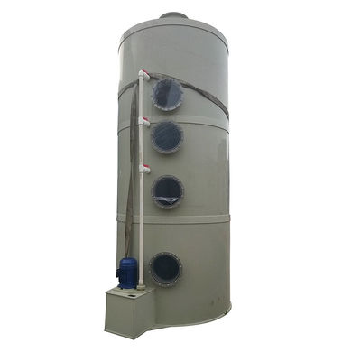 3000mm 直径 工業用煙気 PP 湿浄器吸着コラム