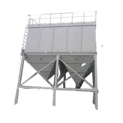 800kgの袋粉塵収集機が水泥工場の大きなシロの上に設置された