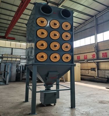 中国産業部門の効率向上のための160点フィルターバッグ粉塵収集機