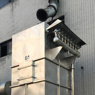 パルスジェットクリーニングとカスタマイズされたデザインの産業用カートリッジダストコレクター