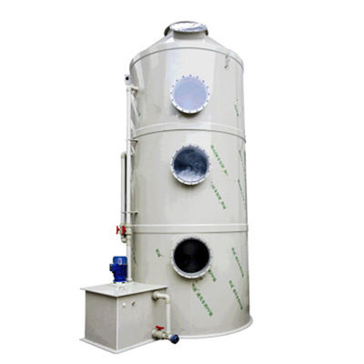 高さ4000mm 効率的な排気ガス処理と廃棄のためのPPHCL煙浄化器