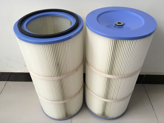 215mm 内径ポリエステル繊維産業用空気塵収集器フィルターカートリッジ
