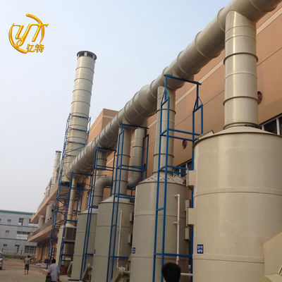 VOC 吸収のための再生熱酸化剤と 1500*4000mm の濡れた除塵器