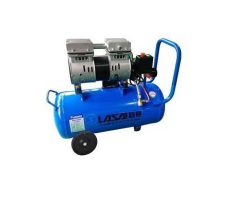 サイレントオイルフリー空気圧縮機 空気ポンプ 980W パワー 30L 容量 ポータブル構成