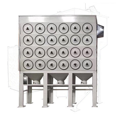 1400kg 工業用フィルターカートリッジ パルスジェット 機械修理工場用 粉塵収集機