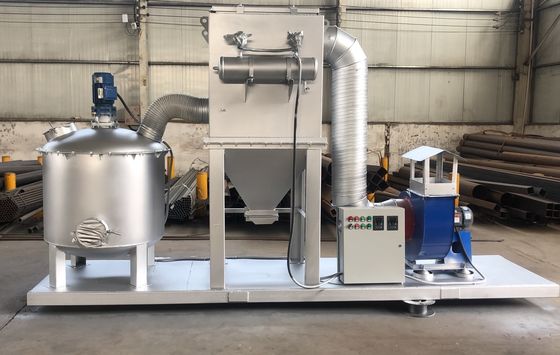 木製セメント工場のパルス吹き粉塵収集機 粉塵収集 3kw 炭素鋼