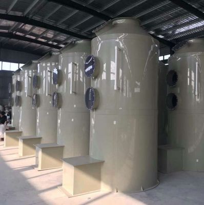 OEM 製造工場用空気浄化用CO2およびSO2排気ガス吸附塔
