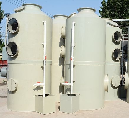 OEM 製造工場用空気浄化用CO2およびSO2排気ガス吸附塔