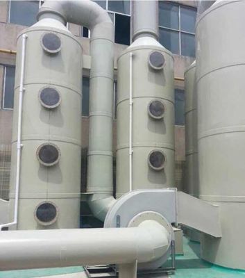 小型酸性煙ガス 濡れスクランバー 噴霧式タン 建設工事用 抽出塔