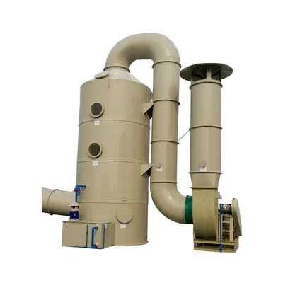 3000mm 直径 工業用煙気 PP 湿浄器吸着コラム