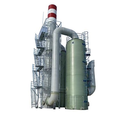 3000mm 直径 工業用煙気 PP 湿浄器吸着コラム