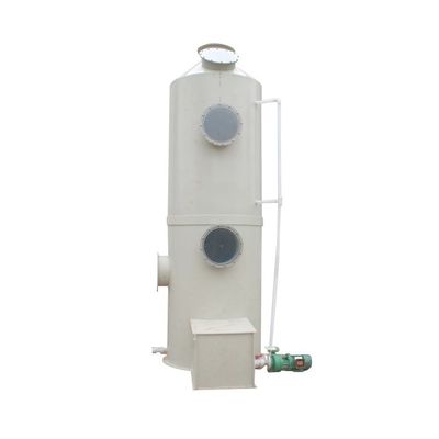 工業用ガス処理設備 湿浄機 95% 浄化効率 1.5 KW ポンプパワー